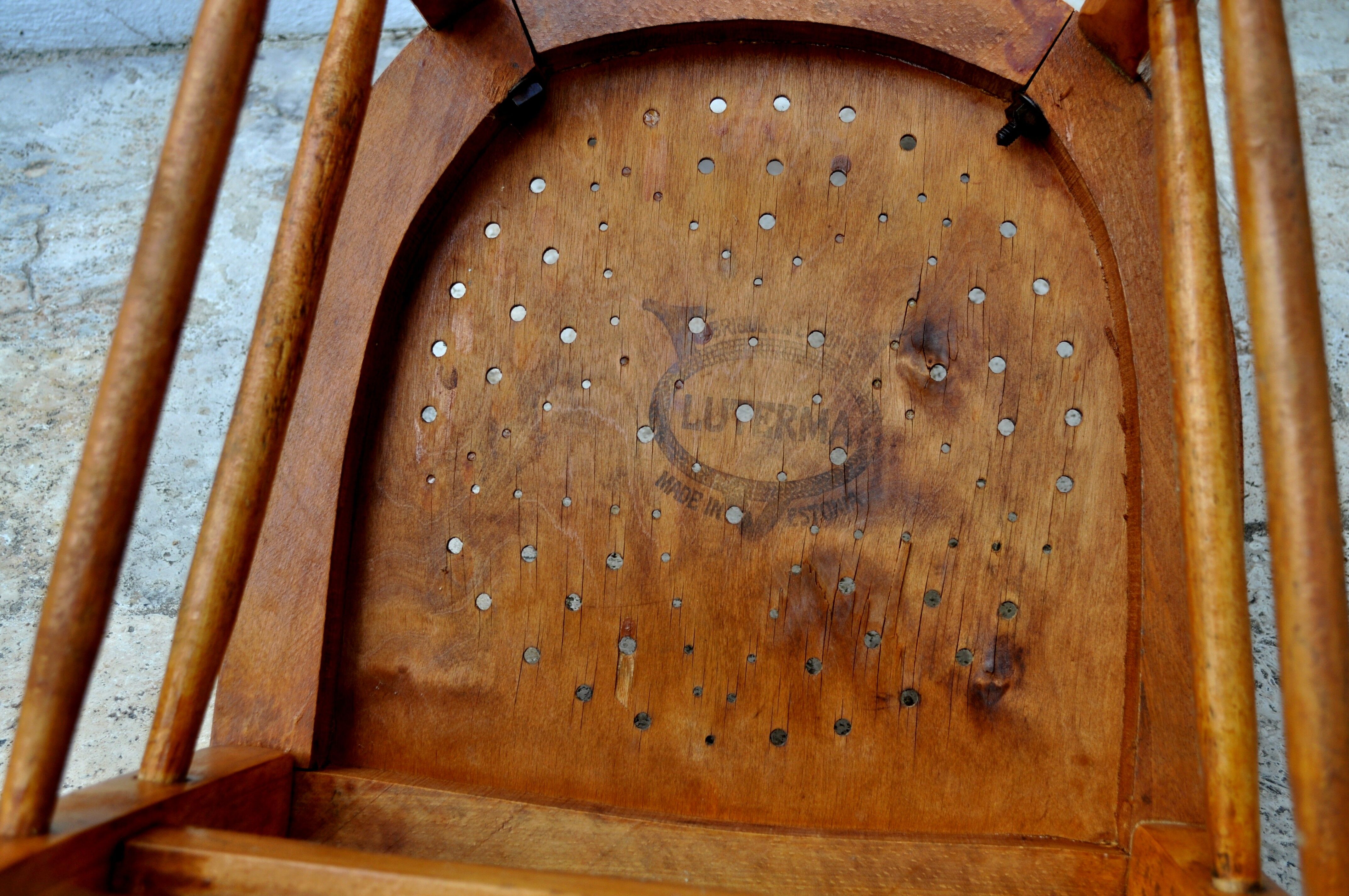 Vintage bistro chair years 50