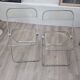 Plia chairs by Giancarlo Piretti for Anonima Castelli 1967 Original edition