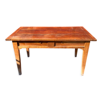 Table de ferme tiroir coulissant