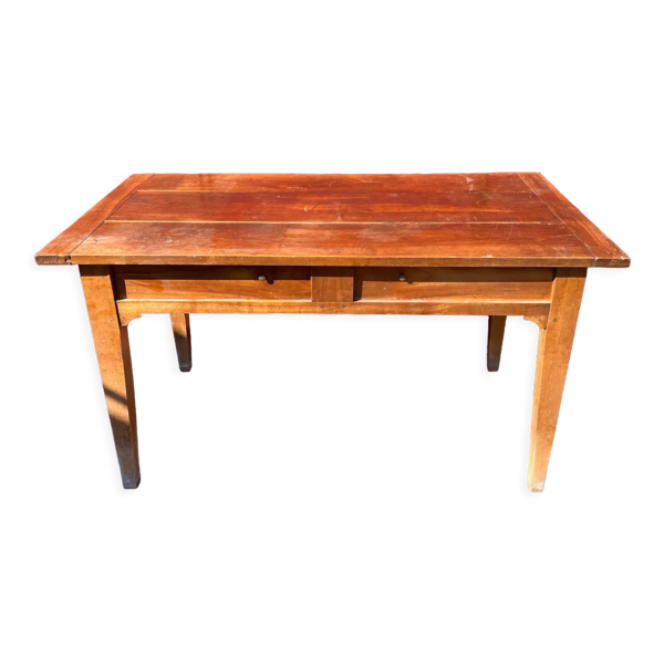 Table de ferme tiroir coulissant