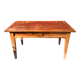 Table de ferme tiroir coulissant