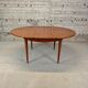 Table ronde vintage extensible