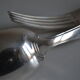 Menagere art deco metal argente boulenger 49 pieces