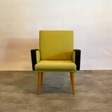 Vintage set Space Age sofa and two chairs for Drevopodnik Brno