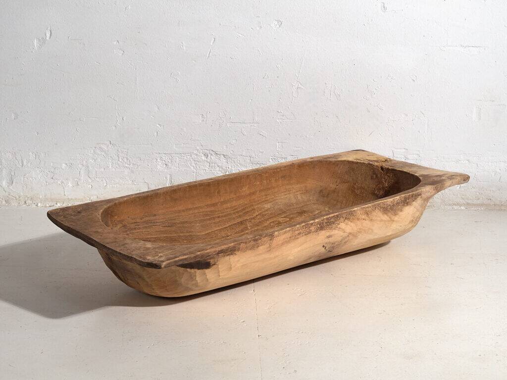 Antique solid wood trough (c.1900) #17