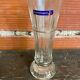 Pair of antique luminarc vases in moulded glass made in france vintage #d
