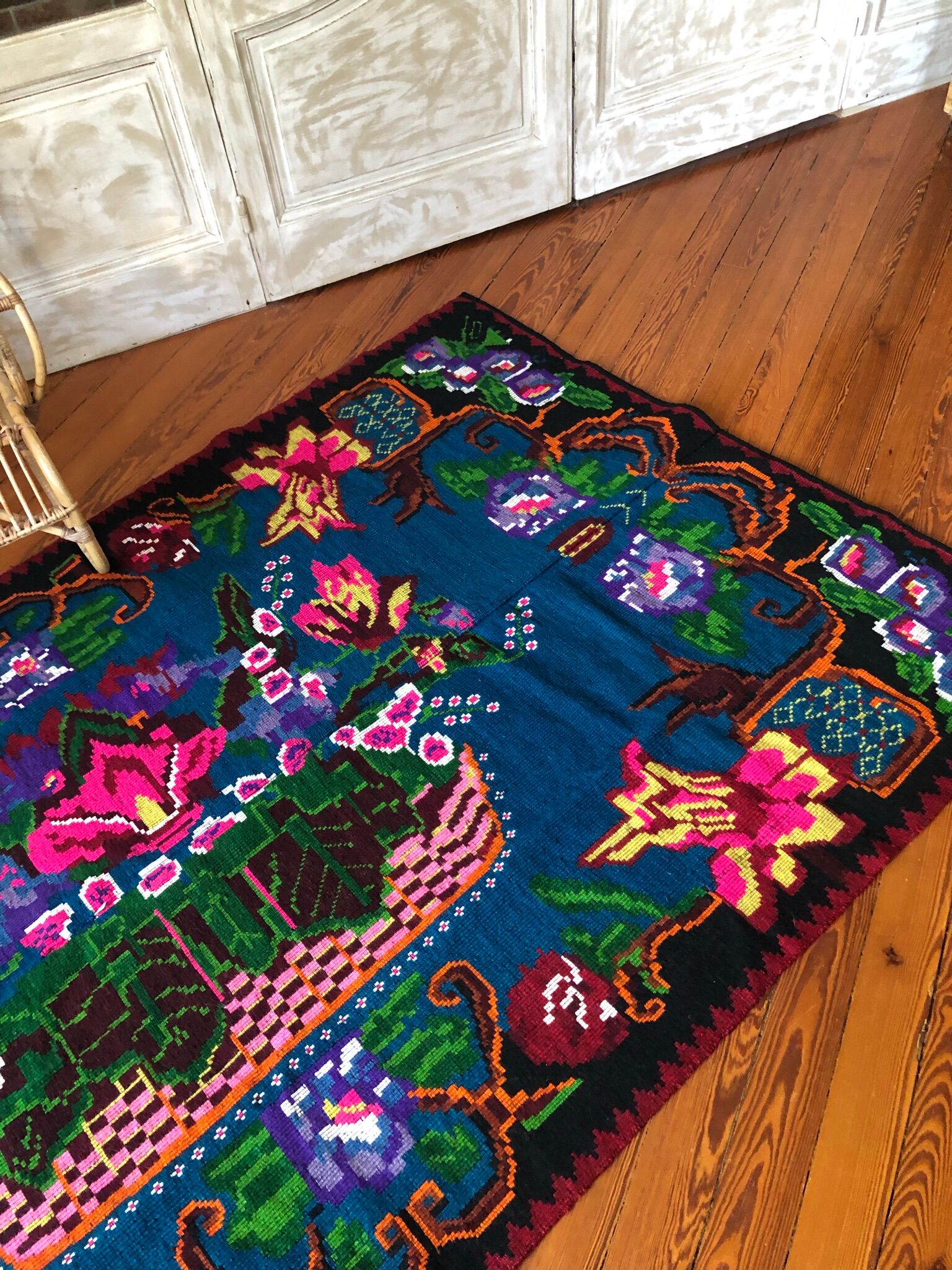 Moldovan kilim carpet