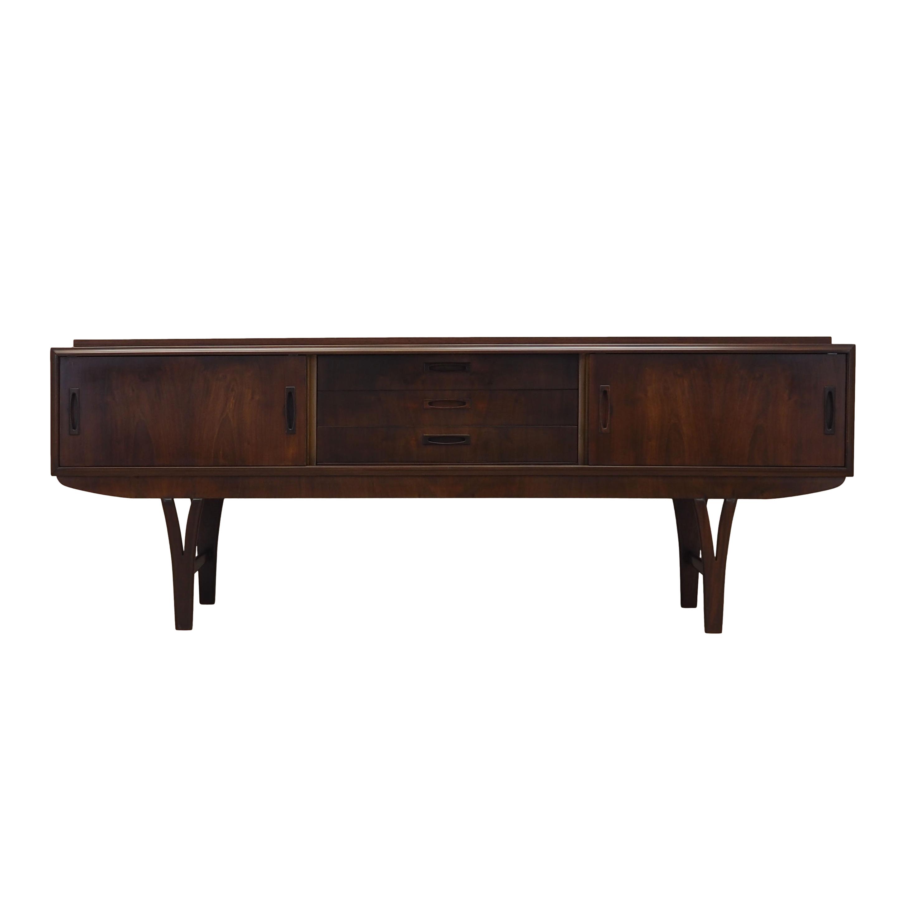 Walnut sideboard, Danish design, 1960s,  Denmark