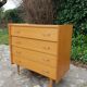 Commode en chêne clair 1960