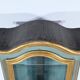 Small Showcase in Painted and Gilded Wood, Louis XV Style – Early 19th Century