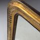 Miroir doré Louis Philippe du 19ème siècle