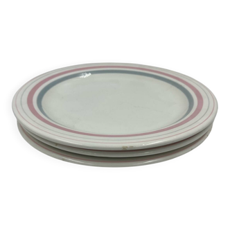 3 assiettes ceramica galles