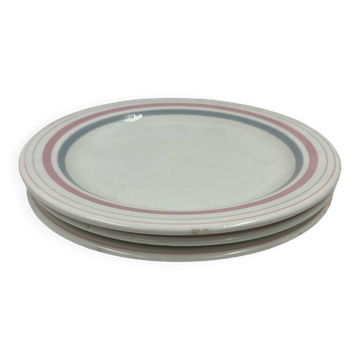 3 ceramic plates Wales