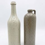 Pair of old stoneware bottles - Ciry le Noble