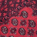 Antique Afghan Ersari handmade rug 208 x 288 cm 1920s