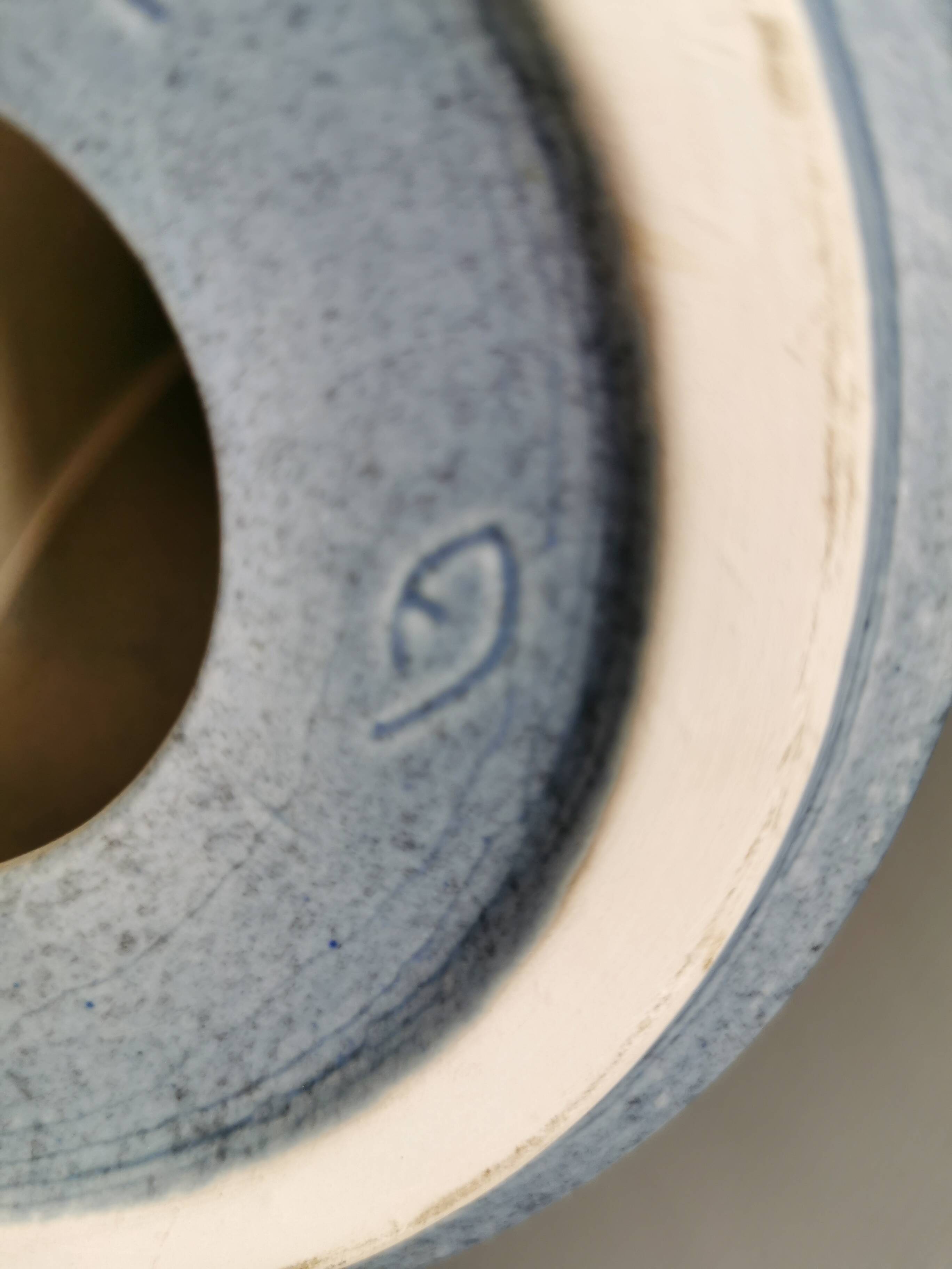 Ceramic table lamp, designed by Einar Johansen (EJ) Denmark 1970s