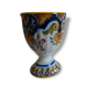 Egg cups couple Rouen faience