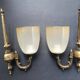 Pair of Art Deco wall sconces