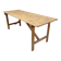 Pine garden table