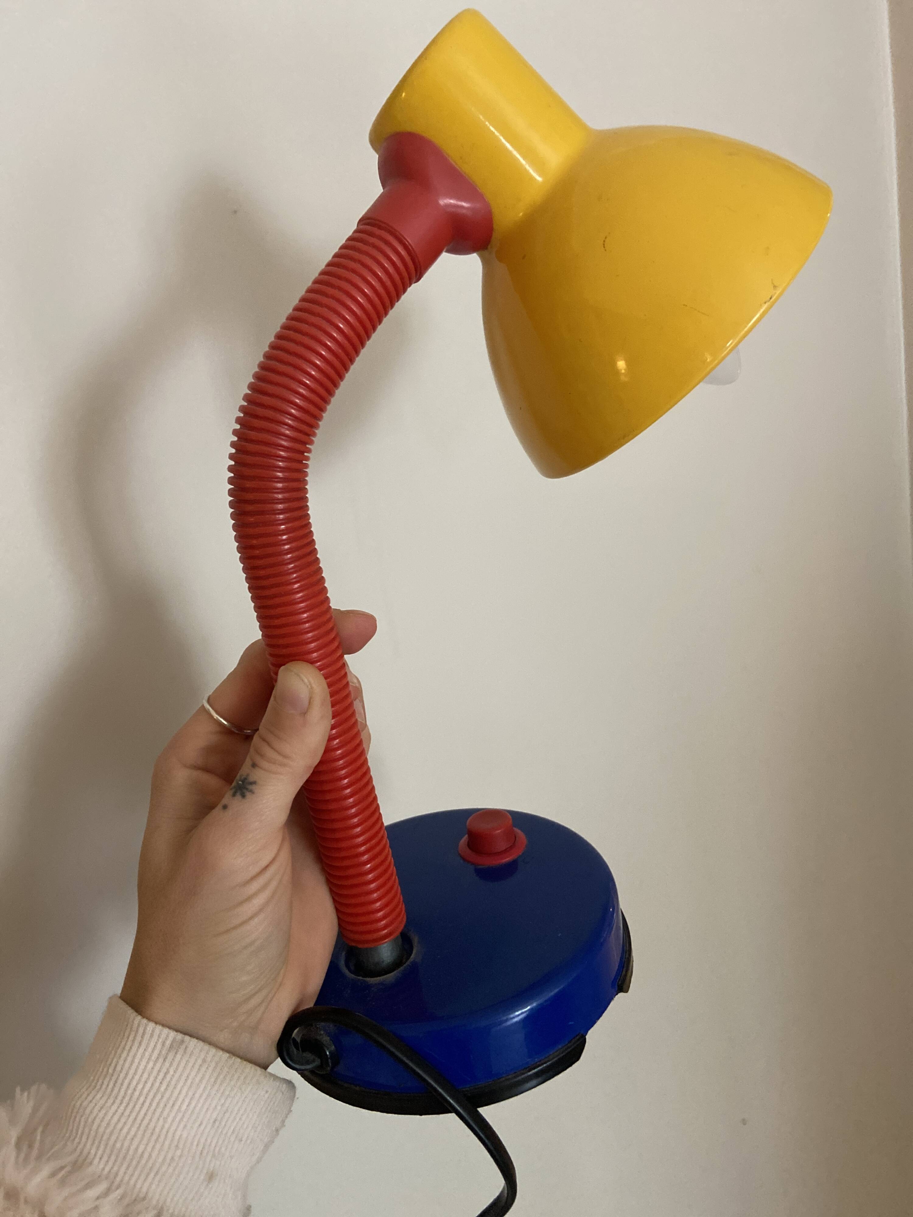 Vintage Memphis Style Desk Lamp