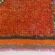 3X10 Peach Orange Turkish Runner Rug, 88x306Cm