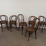 Thonet Bistro Chairs, Set of 6