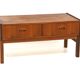 Commode basse en teck, Suède, 1960