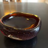 red and yellow Murano pocket vase