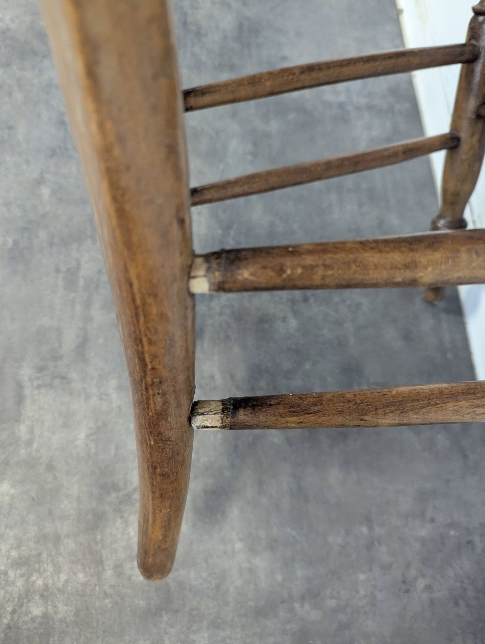 Pair of bedroom chairs from the late 19th century.