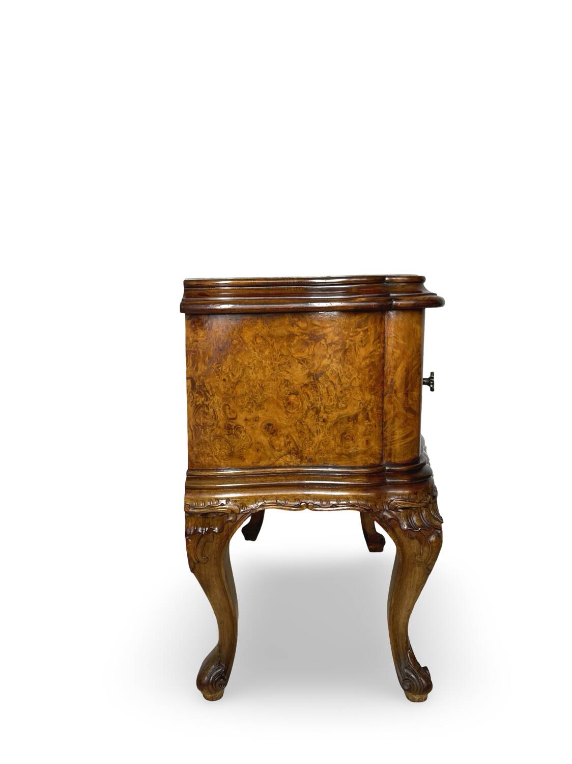Italian Chippendale bed side tables/nightstands, 1940s/1950s.
