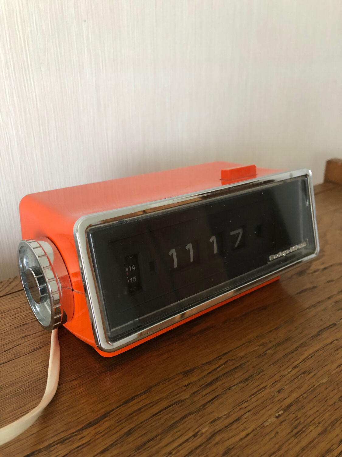 Vintage alarm clock 70s