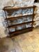 Wooden shelf 1980 chalet style