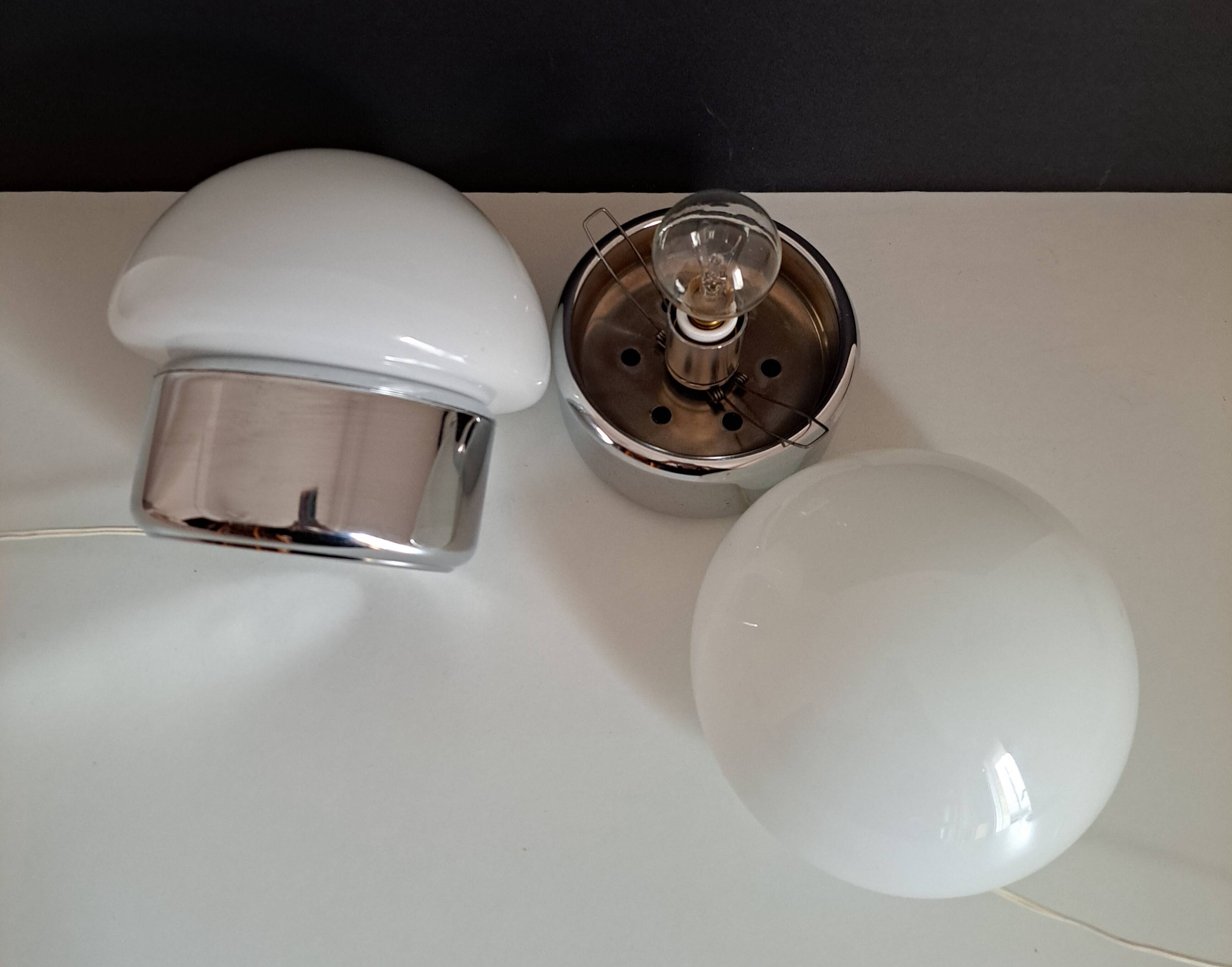 Pair of vintage bedside lamps