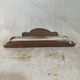 old wooden pediment - decorative ornament