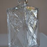 Carafe à whisky en cristal taillé