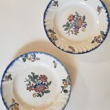 2 serving Longwy dishes