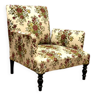 Fauteuil fleuri