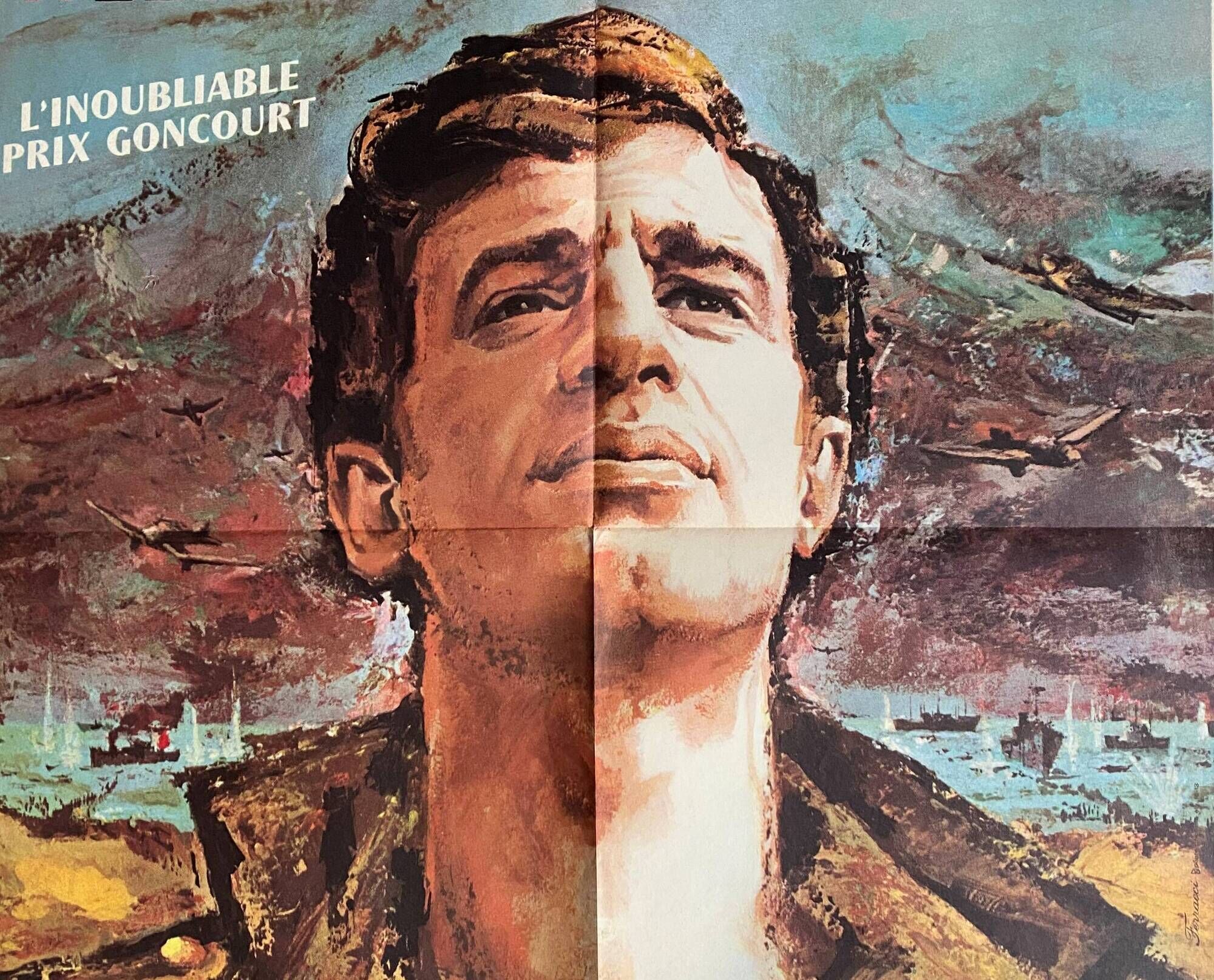Cinema poster "Weekend in Zuydcoote" Jean-Paul Belmondo 60x80cm 1964