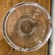 Vintage glass ashtray