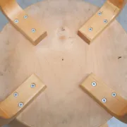 Paire de tabourets 'E60' par Alvar Aalto pour Artek, 1933