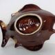 French studio ceramic bowl with fish from Vallauris, 1970s