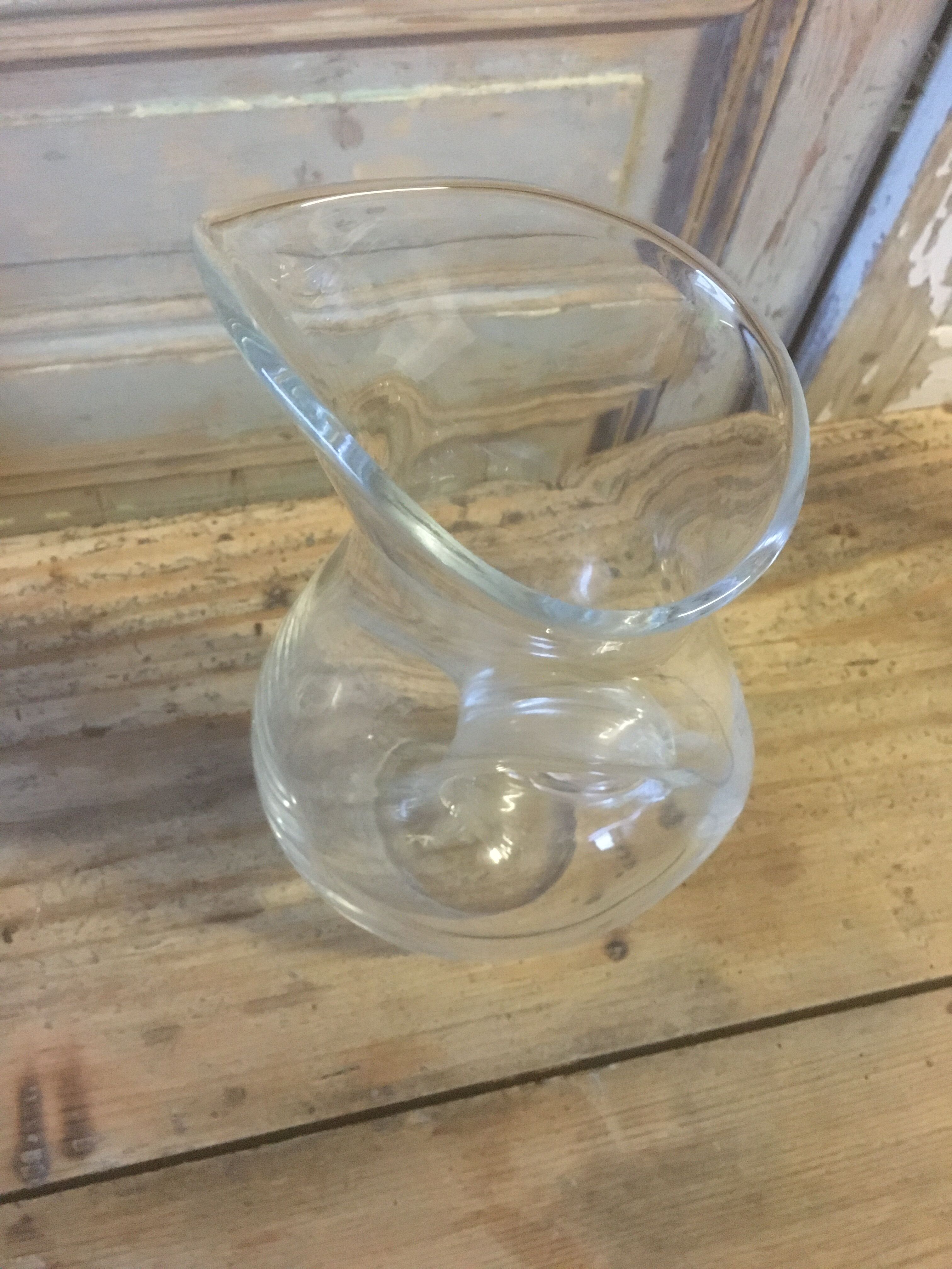 Carafe "Bormioli" in blown glass
