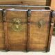 Antique travel trunk