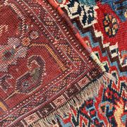 Ancient persian ghashghai carpet 130x182 cm