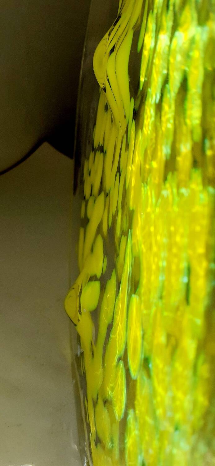 Large vintage glass vase