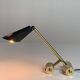 Small midcentury adjustable diabolo counter balance architectural desk lamp, 1960s
