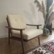 Scandinavian teak armchair, yearned 50/60, restored