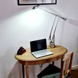 Louis XVI style oak desk console table