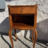 Pair of cherry bedside tables