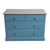 Commode Vintage Bleue